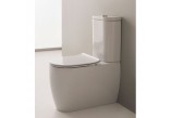 Behälter WC kompaktowy Scarabeo Moon weiß 36x15x44cm- sanitbuy.pl