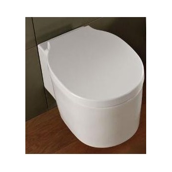 Becken WC hängend Scarabeo Bucket 53,5x36x29,5 cm, weiß- sanitbuy.pl