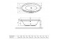 Badewanne Excellent Lumina oval 190x96 cm- sanitbuy.pl