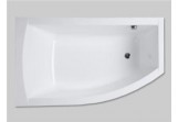 Badewanne Excellent Magnus asymmetrisch 160x95 cm links