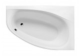 Badewanne Excellent Kameleon asymmetrisch 170x110 cm rechts