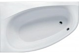 Badewanne Excellent Kameleon asymmetrisch 170x110 cm links