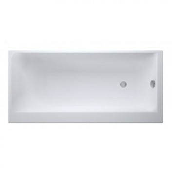 Badewanne rechteckig Cersanit Smart 170x80 cm links - sanitbuy.pl