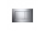 Betätigungstaste Geberit Sigma 30 Betätigungs- von vorne, Chrom glänzend/Chrom matt/Chrom glänzend
