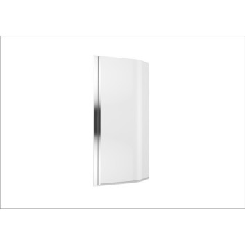 Parawan nawannowy Excellent Be Spot 750x1400mm jednoczęściowy gięty, transparentes Glas lewy - sanitbuy.pl