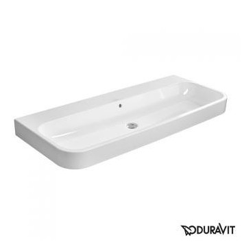 Waschtisch mit unterschrank Duravit Happy D.2 1200x505 mm geschliffen z Überlauf weiß - sanitbuy.pl