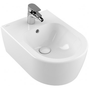 Bidet hängend Villeroy&Bocha Avento, 37x53 cm, z 1 otworem, z Überlauf, weiß- sanitbuy.pl