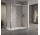 Tür Dusch- rechts Novellini Opera 2P 117-121x200cm transparentes Glas, profil Chrom 