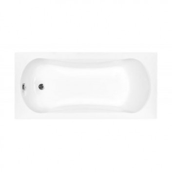 Badewanne rechteckig Besco Aria 130x70 cm weiß - sanitbuy.pl