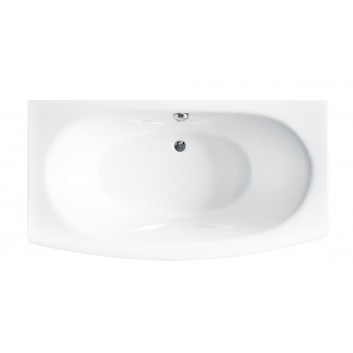Badewanne rechteckig Besco Optima Premium 170x70 cm weiß- sanitbuy.pl