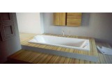 Badewanne freistehend zum Einbau, ohne Verkleidung Besco Vera 170x75cm weiß
