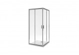 Kabine quadratisch Excellent Actima 80x80x190 cm profil Chrom Glanz, transparentes Glas- sanitbuy.pl