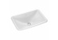 Aufsatzwaschtisch Villeroy & Boch Loop&Friends 51x34 cm, z Überlauf, mit Schicht CeramicPlus, weiß Weiss Alpin - sanitbuy.pl