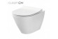 Wand-wc Cersanit City Oval 51x35cm Clean On weiß- sanitbuy.pl