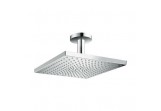 Kopfbrause Hansgrohe Raindance E 30 cm quadratisch mit Arm sufitowym Chrom 