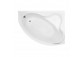 Eck-badewanne Besco Delfina 166x107 cm asymmetrisch links weiß- sanitbuy.pl