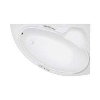 Eck-badewanne Besco Bianka 150x95 cm asymmetrisch links weiß - sanitbuy.pl