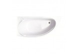 Asymmetrische badewanne Besco Mini 150x70 cm rechts weiß - sanitbuy.pl