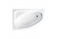 Eck-badewanne Besco Cornea Comfort 150x100 cm asymmetrisch rechts weiß- sanitbuy.pl