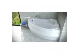Eck-badewanne Besco Finezja Nova 155x95 cm asymmetrisch rechts weiß