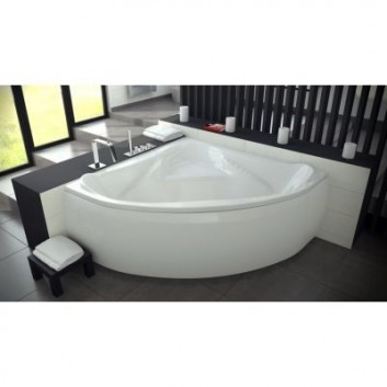 Eck-badewanne Besco Ewa 134x134 cm symmetrisch weiß - sanitbuy.pl