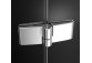 Duschkabine rechteckig Ravak SmartLine SMSRV4 80x80x190 cm mit Schicht AntiCalc, profile Chrom Glas transparent - sanitbuy.pl