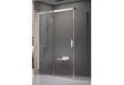 Tür Dusch- Ravak Matrix MSDPS-110/80 L mit Seitenwand satyna + transparent 