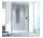 Tür Schiebe- Sanplast Altus D2/ALTIIa-150-160 profil Chrom, Silbern Glänzend, Glas grafit