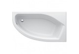 Asymmetrische badewanne Ideal Standard Active 160x90 cm rechts, weiß