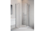 Kabine Radaway Essenza New PTJ symmetrisch links, 90x90