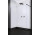 Wand Walk-In Radaway Modo New Black II 80, 78.5-79.5x200cm, czarne, Glas transparent