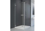 Kabine quadratisch 80x80 Radaway Arta KDJ I links Glas transparent Chrome +- sanitbuy.pl
