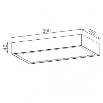 Wandleuchte AQForm Smart Panel GL square LED, weiß matt- sanitbuy.pl