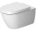 Wand-wc Duravit Darling New Rimless, bezrantowa wraz mit WC-Sitz mit Softclosing szeroką, 37x54 cm, weiß