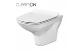 Becken WC hängend Cersanit Carina Cleanon 52.5x35 cm, bez deski, weiß