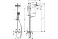 Dusch-set Hansgrohe Showerpipe Crometta E 240 1jt mit Einhebelarmatur DN15, Chrom- sanitbuy.pl