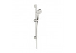 Dusch-set Hansgrohe Crometta Vario Unica EcoSmart 9l/min 0,65m weiß/Chrom, 26555400