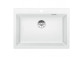Blanco Pleon 8 Zlewozmywak granitowy Silgranit PuraDur jednokomorowy 70x51 cm ohne automatischen Stöpsel, perłowoszary- sanitbuy.pl