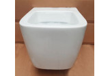 Becken Artceram A16 hängend, 36x52 cm+WC-Sitz mit Softclosing, weiß Abfluss poziomy