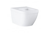 Becken WC hängend Grohe Euro Ceramic bez kołnierza PureGuard weiß 