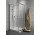 Kabine Radaway Premium Plus C/D 800x800 mm quadratisch mit einer Tür dwuczęściowymi, Glas brązowe