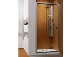 Tür für die Nische Radaway Premium Plus DWJ 1000 mm Schiebe-, Glas brązowe, 33303-01-08N