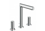 Waschtischarmatur Axor Uno 200 mit 3 Anschlüssen Mit Ablauf-Set Halter Zero, Chrom- sanitbuy.pl