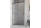 Tür Dusch- Schiebe- Radaway Idea Black DWJ 100 Links 98.7-101.2x200.5cm, profil schwarz, Glas transparent- sanitbuy.pl