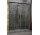 Tür für die Nische Radaway Idea Black DWD 190 190x200.5cm, profil schwarz, Glas transparent