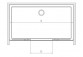 Tür für die Nische Radaway Idea Black DWD 140x200.5cm, profil schwarz, Glas transparent- sanitbuy.pl