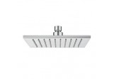 Kopfbrause Zucchetti Aguablu quadratisch 20x20cm, Chrom