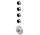 Brausearmatur Zucchetti Savoir Thermostatik Unterputz z 4 Ventilen odcinającymi Rosette glatt, Chrom