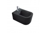 Bidet hängend Galassia MEG11 55 x 35 cm - schwarz matt