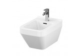 Bidet hängend Cersanit Crea, 52x35,5 cm, z ukrytym mocowaniem, weiß